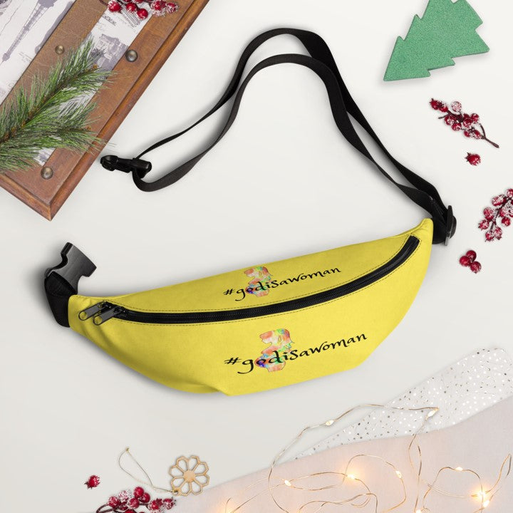 stylish-fanny-pack-women-girls-godisawoman-yellow-travel-vacation-pouch-wickedyo11